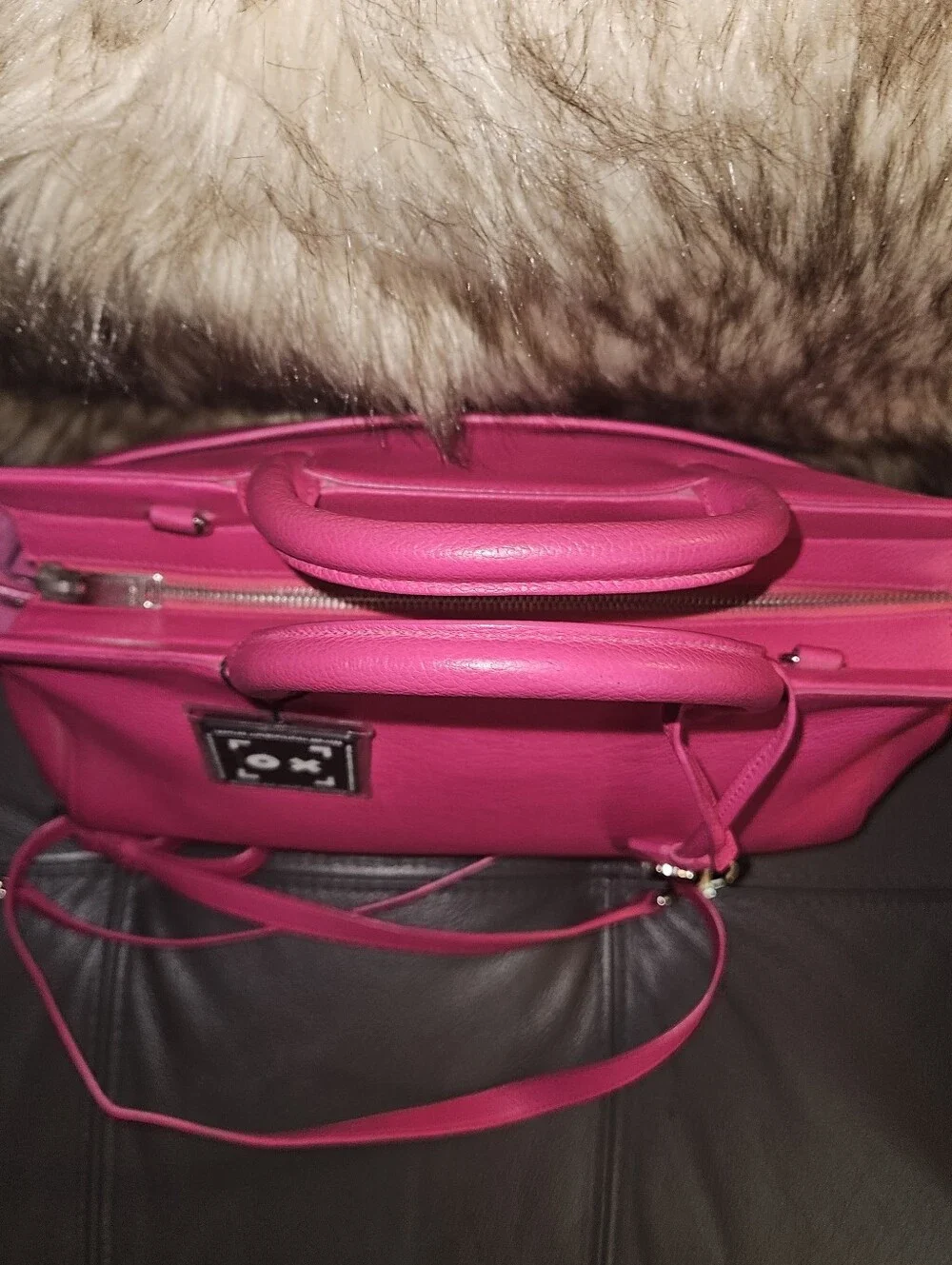 Yves Saint Laurent Two Way Satchel W/ COA